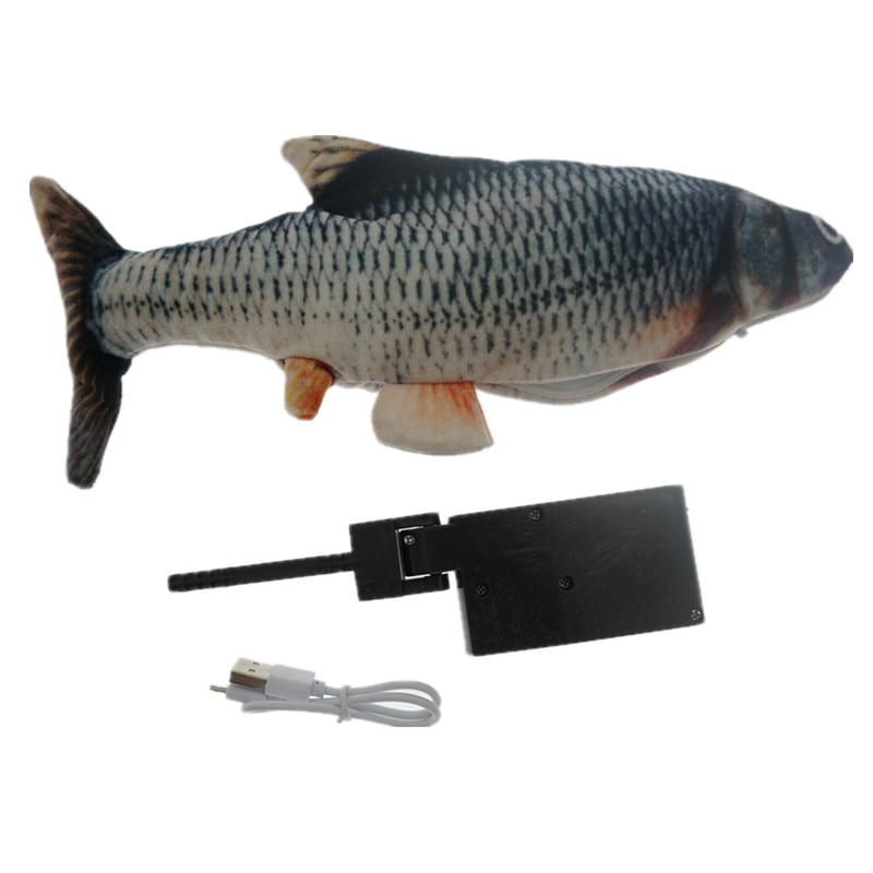 30CM-chat-jouet-poisson-USB-lectrique-charge-Simulation-danse-saut-mobile-disquette-poisson-chat-jouet-pour