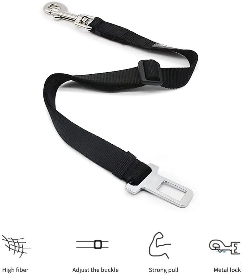 Adjustable-Pet-Cat-Dog-Car-Seat-Belt-Pet-Seat-Vehicle-Dog-Harness-Lead-Clip-Safety-Lever