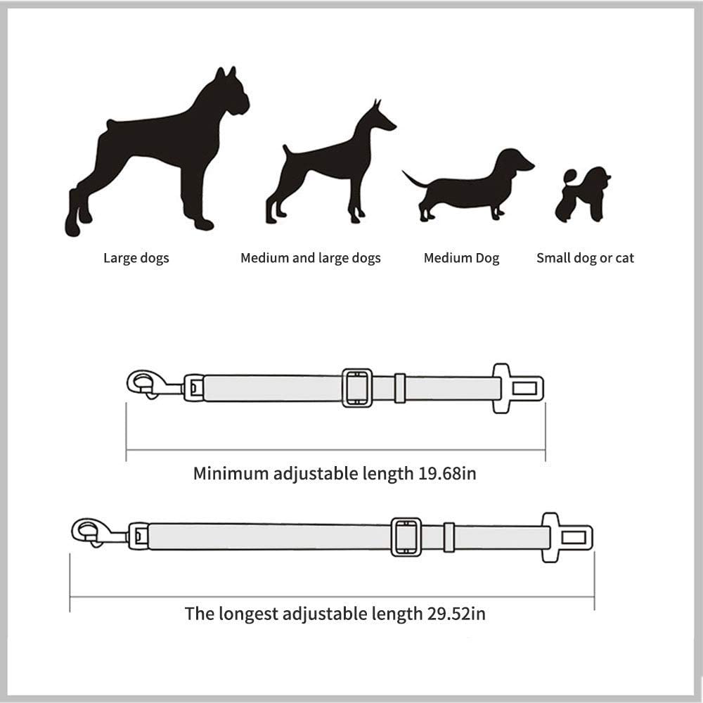 Adjustable-Pet-Cat-Dog-Car-Seat-Belt-Pet-Seat-Vehicle-Dog-Harness-Lead-Clip-Safety-Lever