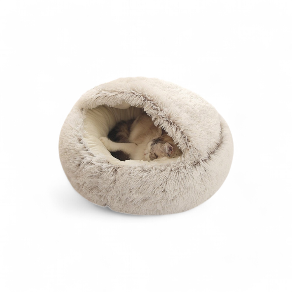 Lit en peluche pour petits chiens et chats