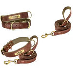 Design sans titre (7) collier laisse marron