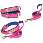 Design sans titre (6) collier laisse rose