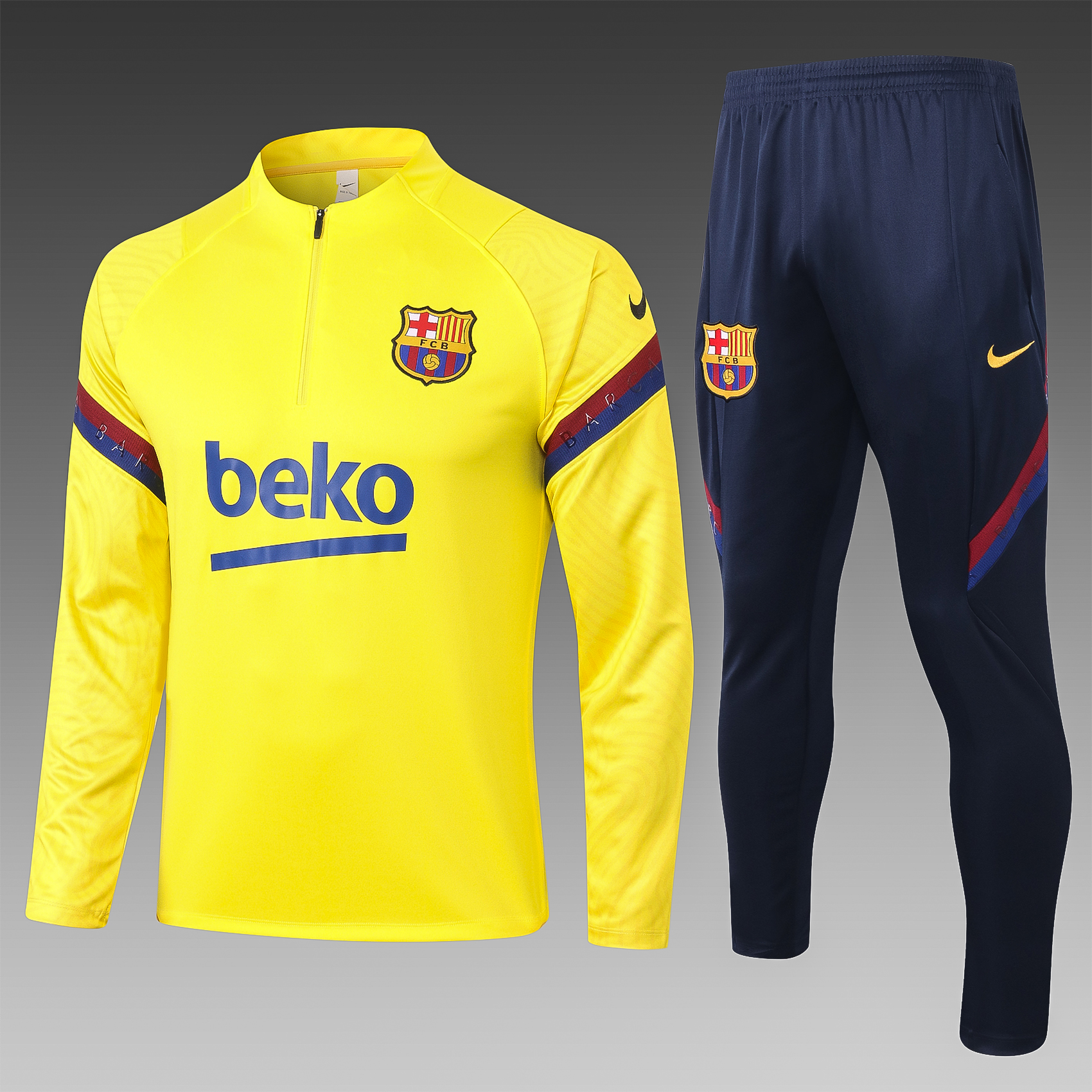 Training FC Barcelone saison 2020 2021 Training sweat Liga