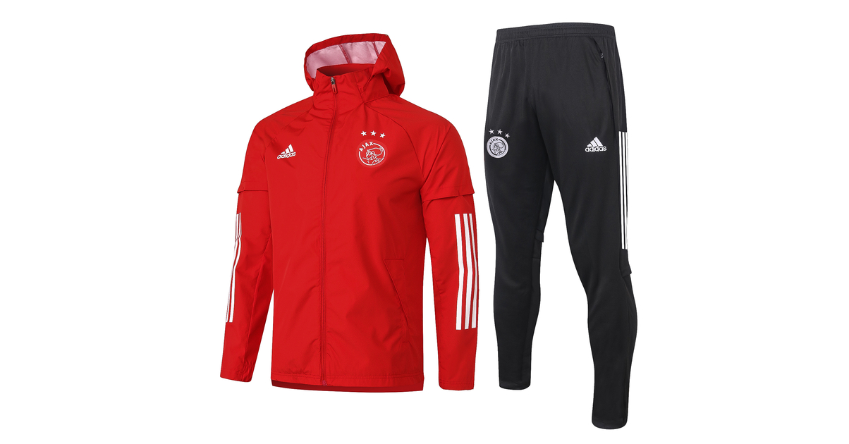 survetement ajax rouge