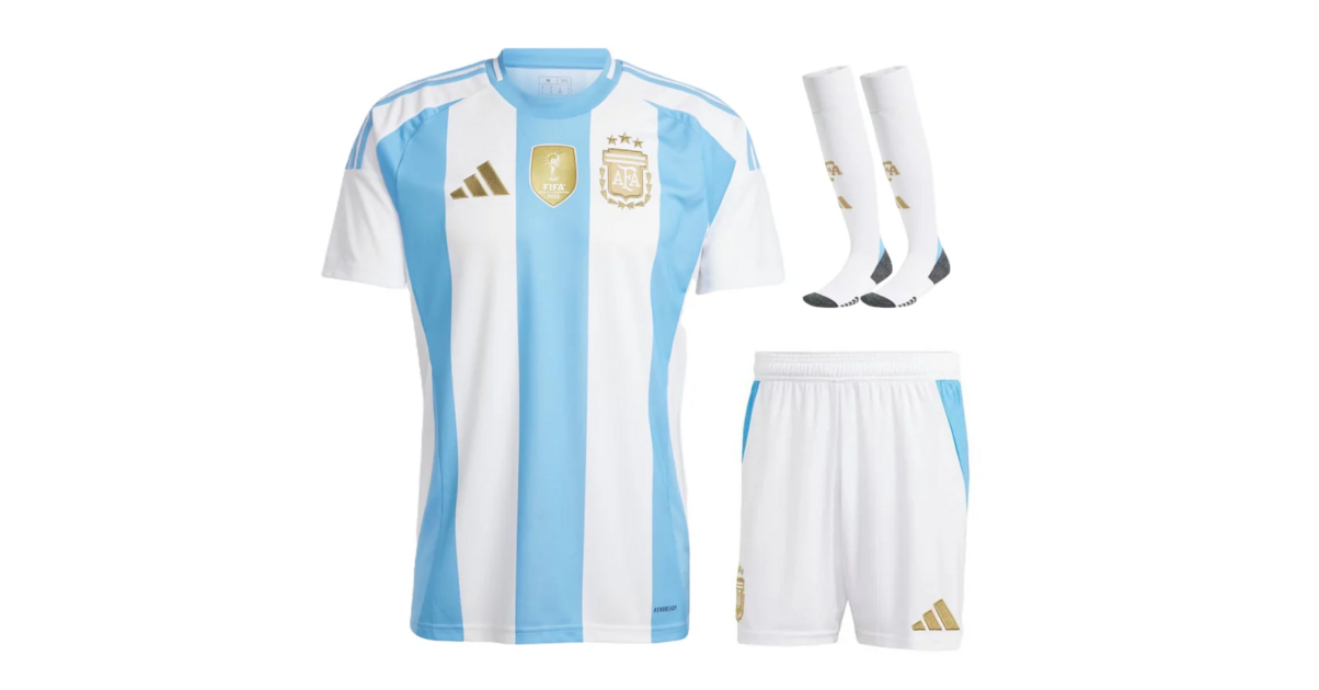 Maillot Domicile Argentine 2024/2025 - Adidas, Blanc, Tailles XL Et XXL, Flocage N°10