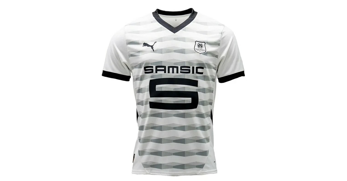 Maillot Extérieur Stade Rennais 2006/2007 – Jimmy Briand #19 – Airness Taille XXL