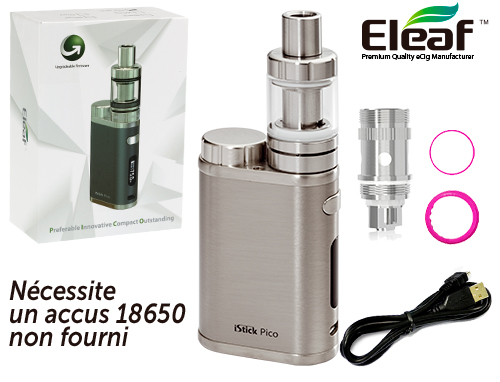 Istick Pico Brushed Black Silver