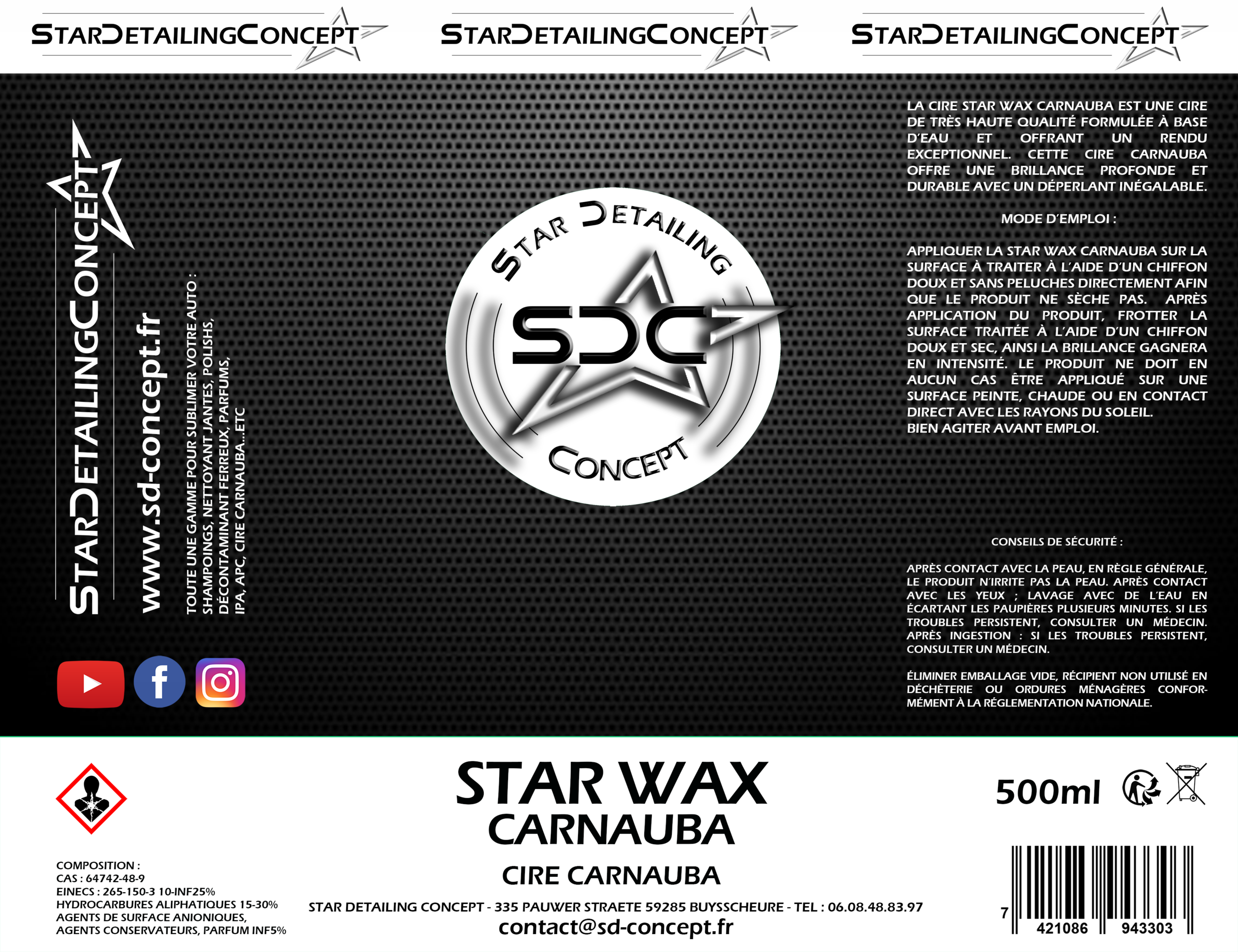 7 STAR WAX CARNAUBA OK 25 04 21