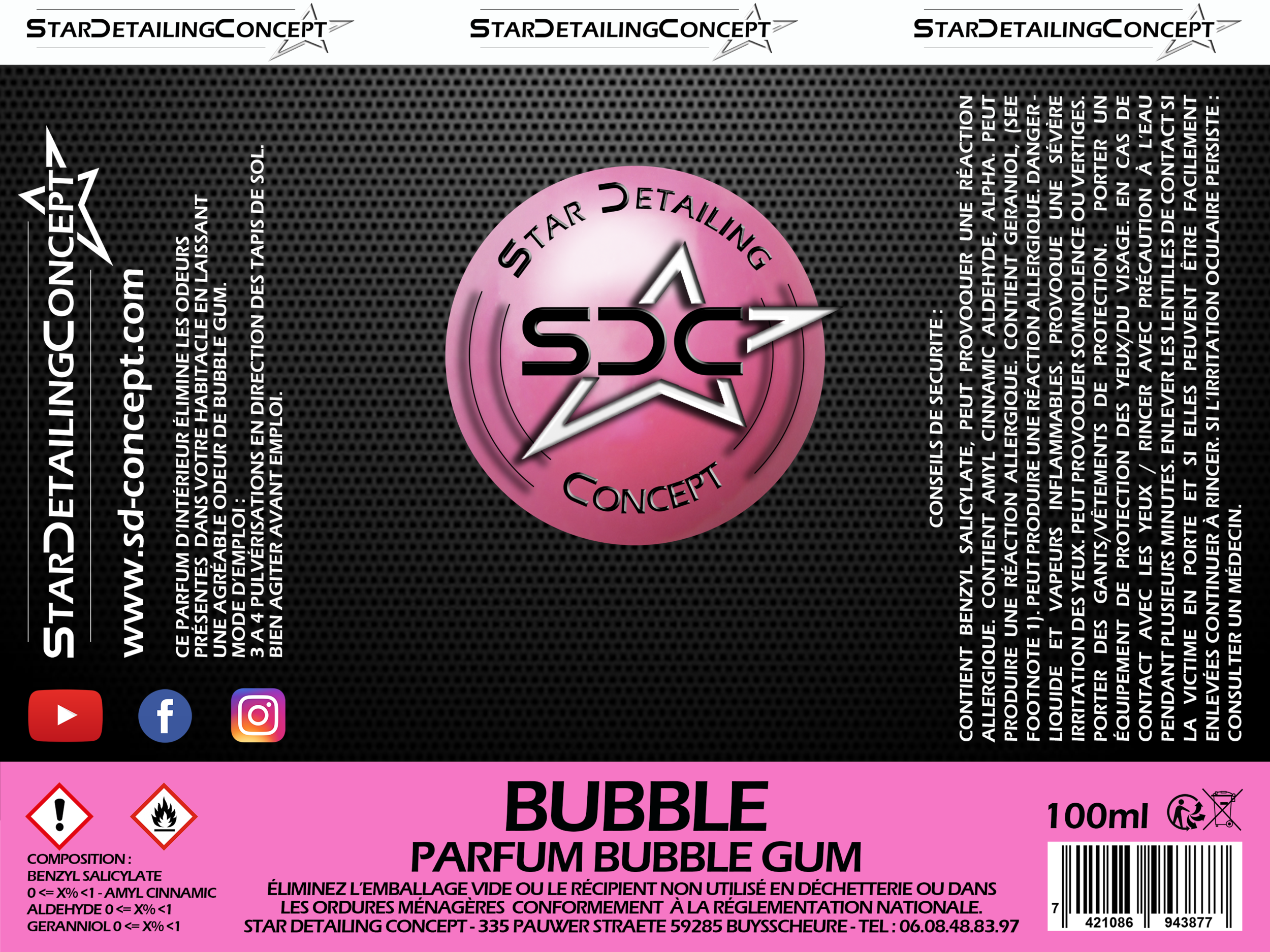 100ML PARFUM bubble LE 07 05 21