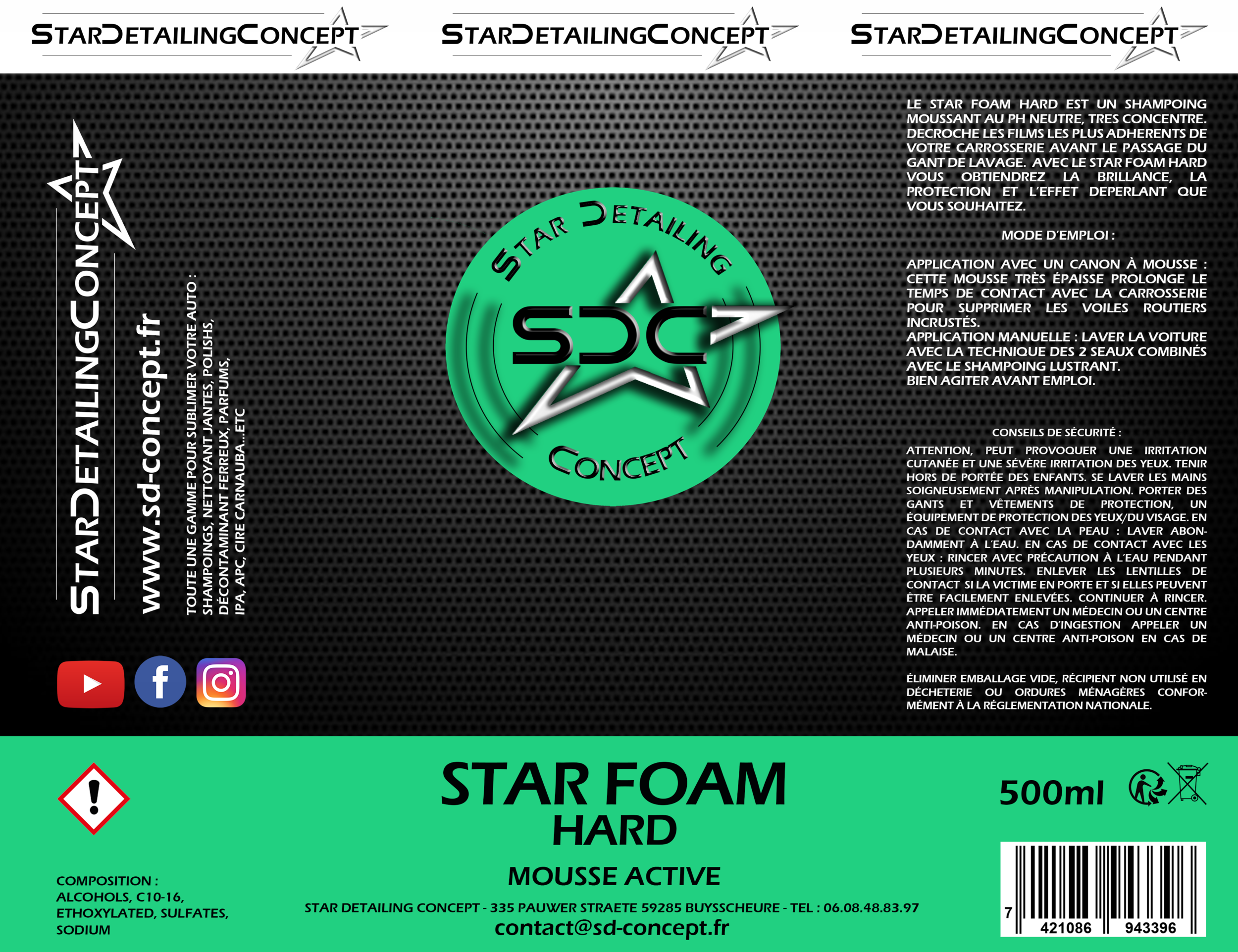 5 STAR FOAM HARD OK 25 04 21