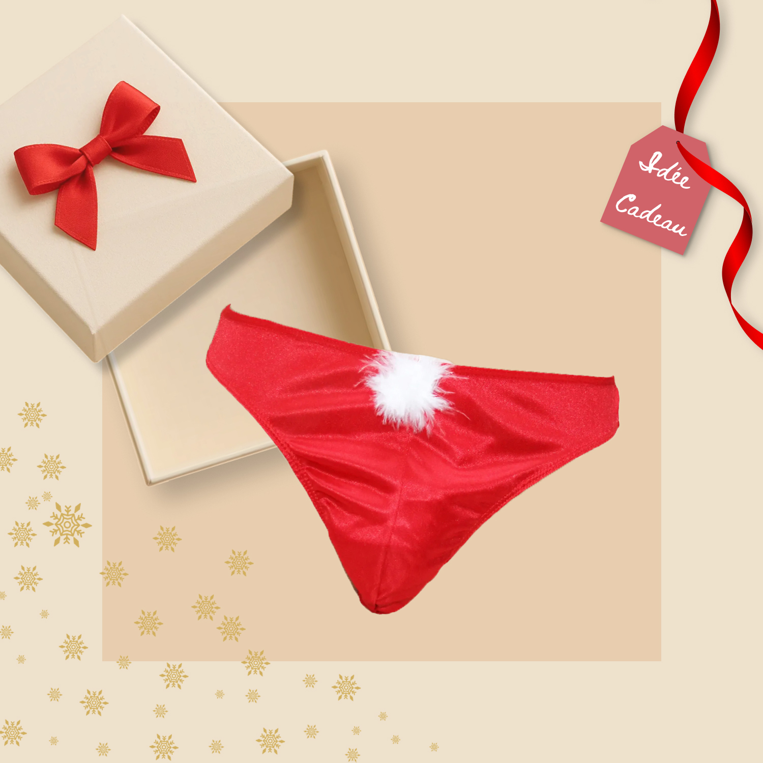 String Homme Noël – Humour Et Confort Pour Les Fêtes ! - 6
