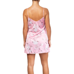 dos de nuisette en imprimé rose