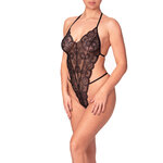 photo dun body en dentelle noire