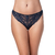 tanga sexy bleu en dentelle