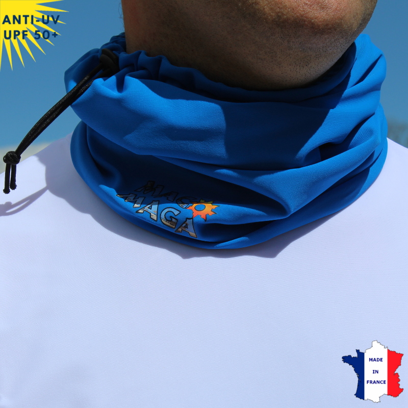 Cache-Cou & Manchettes D'Été En Soie Glace - Protection UV 50+, Respirant, Séchage Rapide Pour Sport, Cyclisme, Randonnée