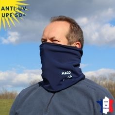 Tour de cou hiver anti-UV Anthracite - dès 9 ans