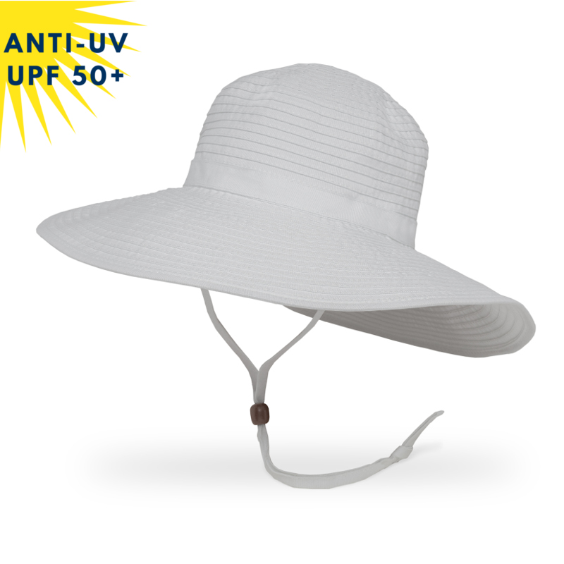 Chapeau anti-uv Femme BEACH HAT - Blanc | UPF50+