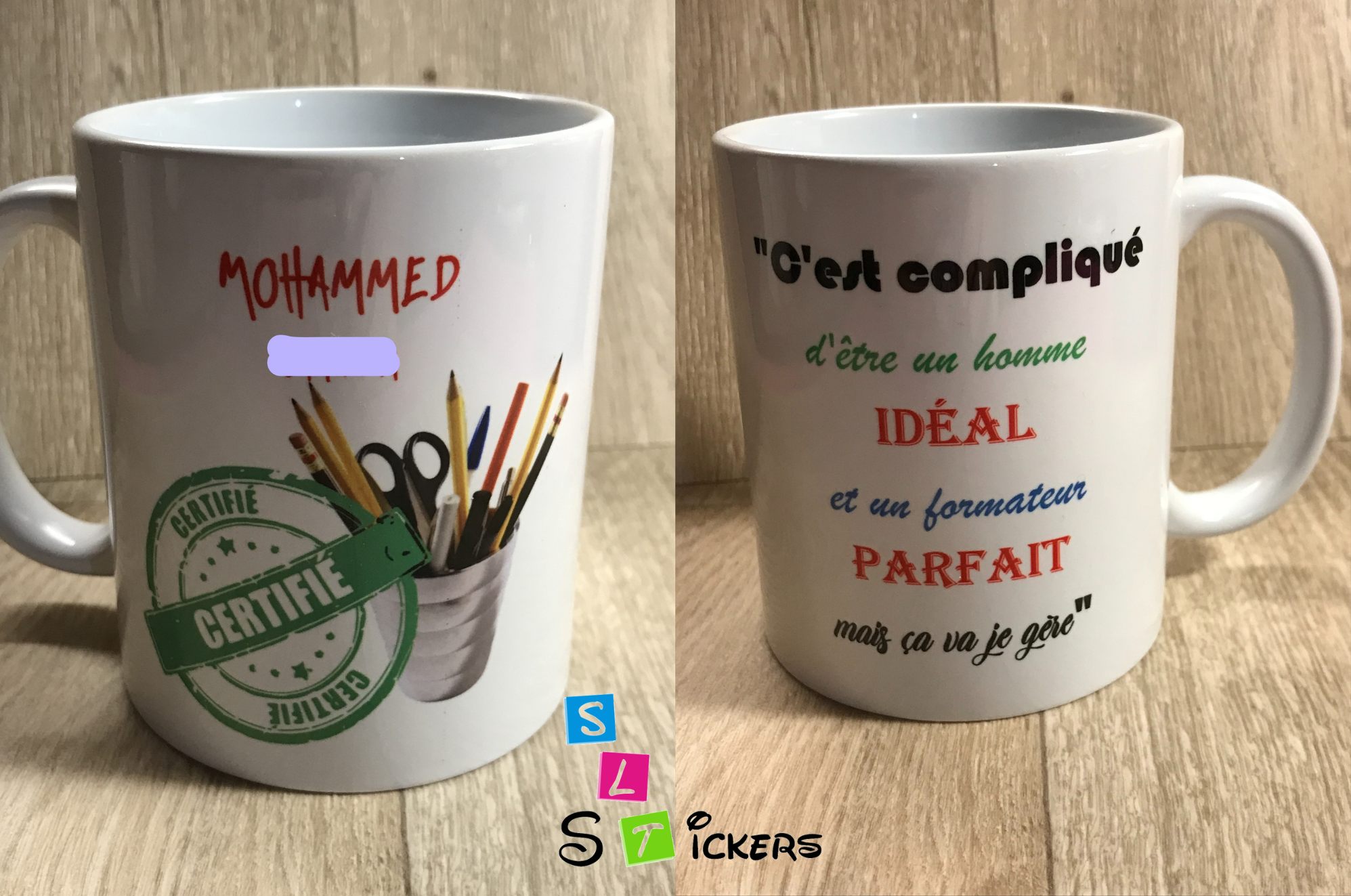 Mug 2 photos-Formateur