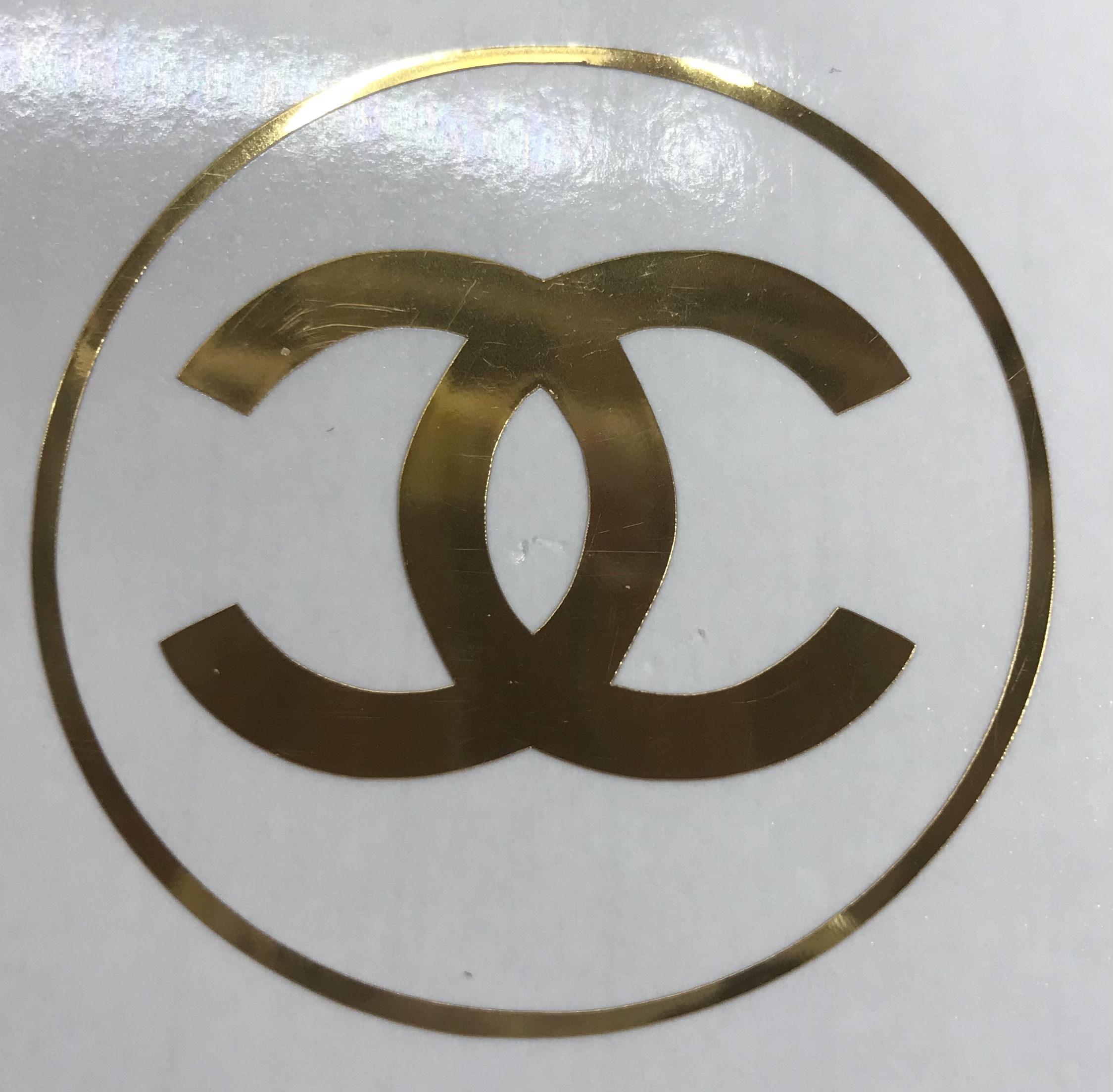 Chanel 5cm OR effet miroir