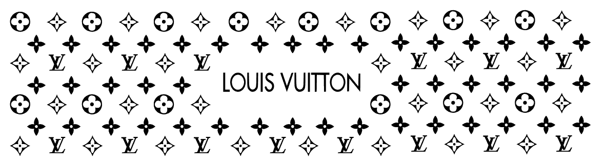 Grande planche Louis Vuitton 80x20cm