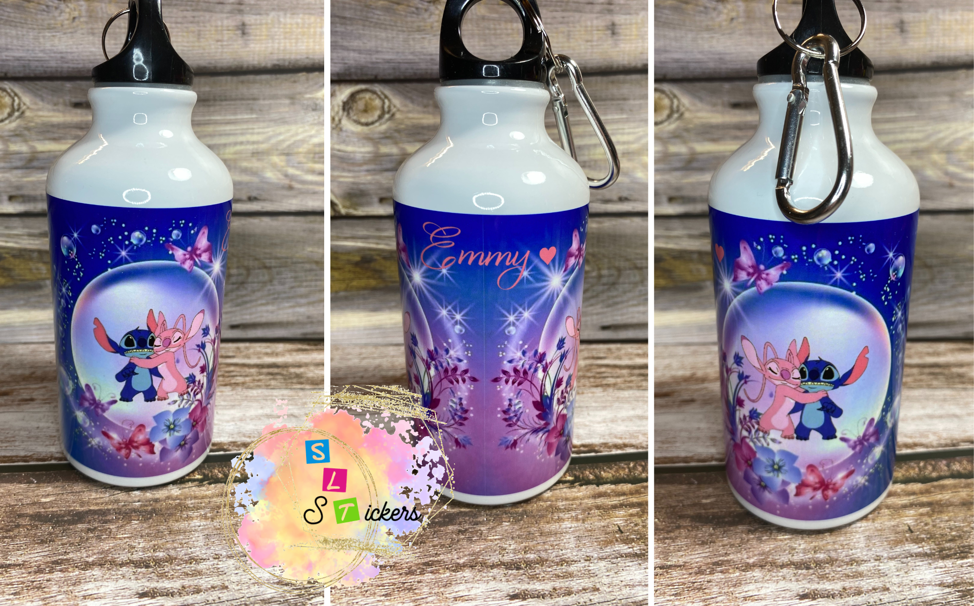 Gourde en aluminium Stitch - 400ml - Disney