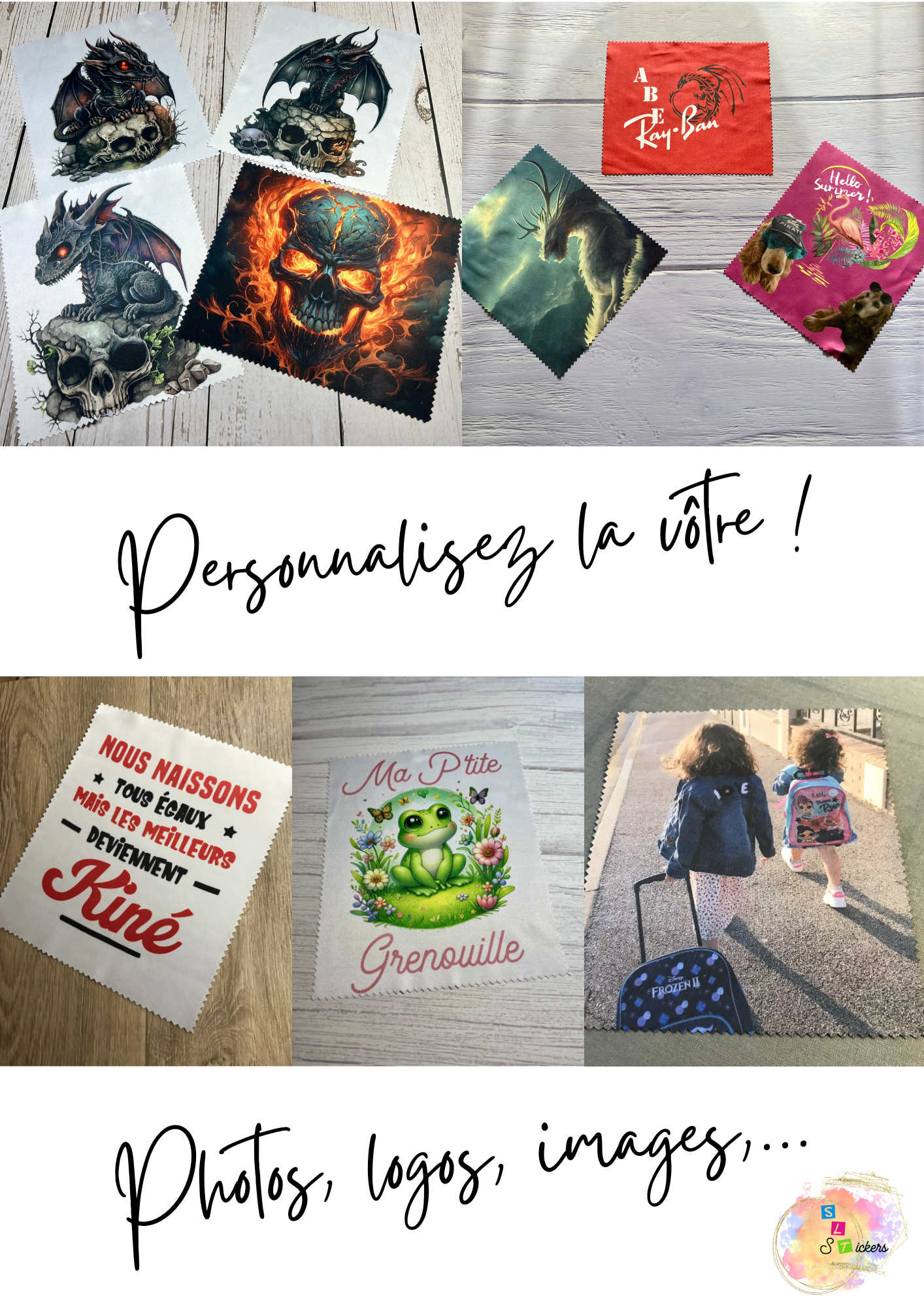 Objets personnalisables
