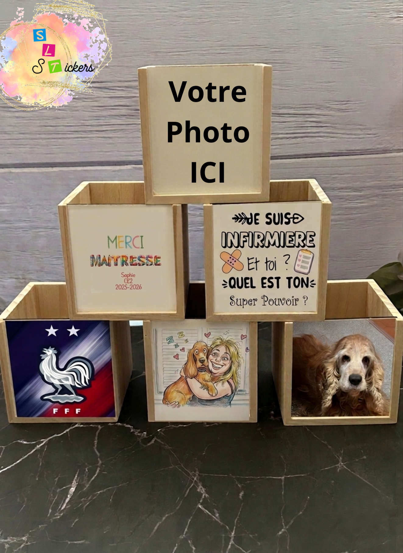 2 photos portrait