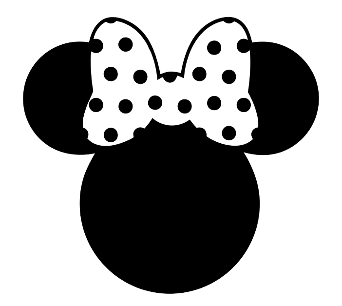 Visuel Minnie avec un nœud à pois