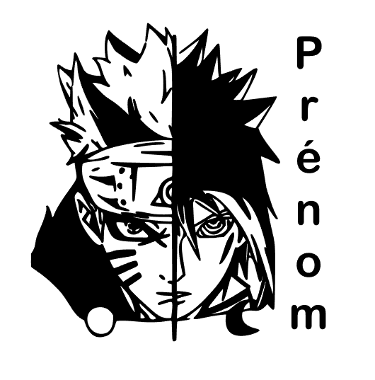Visuel noir et blanc du motif produit