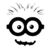 Visuel noir et blanc pour Minion