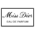 Étiquette Miss Dior eau de parfum