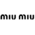 Logo Miu Miu noir sur fond blanc