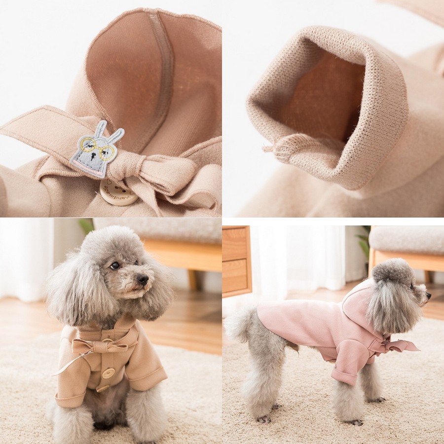 Trench-pour-chien-Trench-dog-Manteau-chic-pour-chienne
