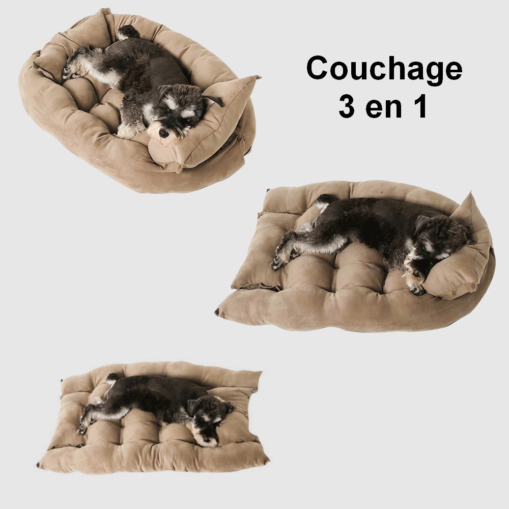 Couchage-multifonctions-pour-chat-Panier-3-en-1-pour-chien-Panier-transformable-chien-Lit-moelleux-chat