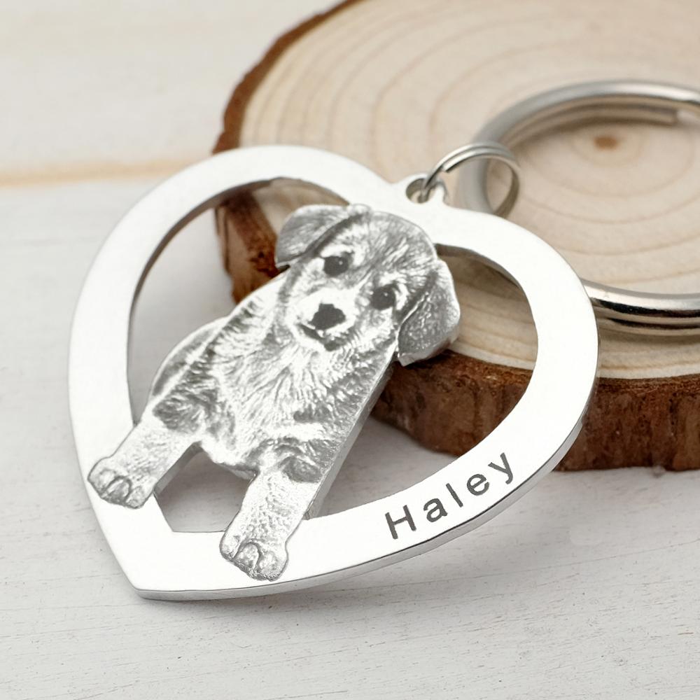 Porte-cles-animaux-Porte-cle-photo-chien-Porte-clef-grave-chat-Porte-cles-personnalise-animaux