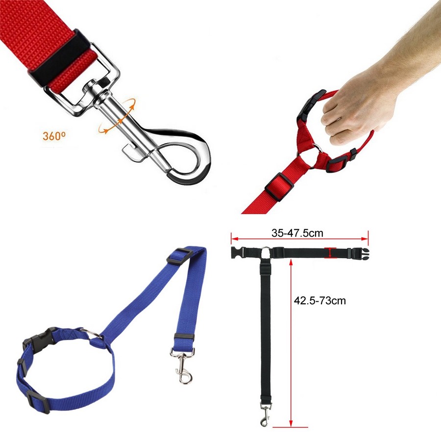 Ceinture de sécurité pour chien - Laisse pour voiture SS.0987.999