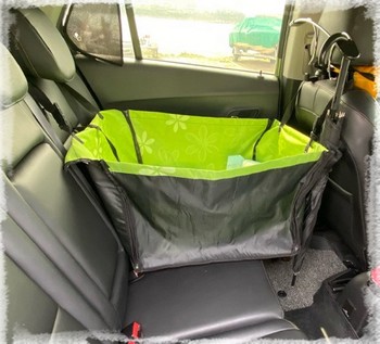 njnj Housse de siège de voiture pour siège arrière – Demi-hamac imperméable  pour voitures, protection de siège arrière anti-rayures pour animaux de