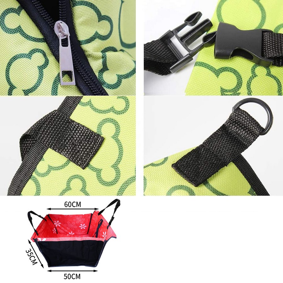 Housse De Siège De Voiture Pour Animal De Compagnie Chat Et Chien En Toile  Imperméable Et Résistante Aux Taches, Protège-siège Arrière Pour Animal De  Compagnie, Mode en ligne