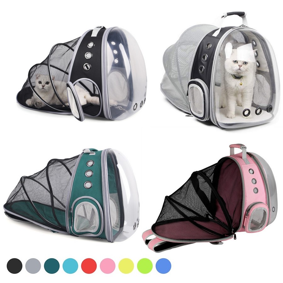 Sac Transport Chat Chiots Extensible Sac Dos pour Chien Petit