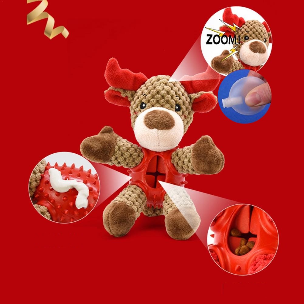 Peluche-renne-noel-pour-chien-Jouet-dentaire-noel-chien-Jouet-noel-distributeur-friandises-pour-chiens