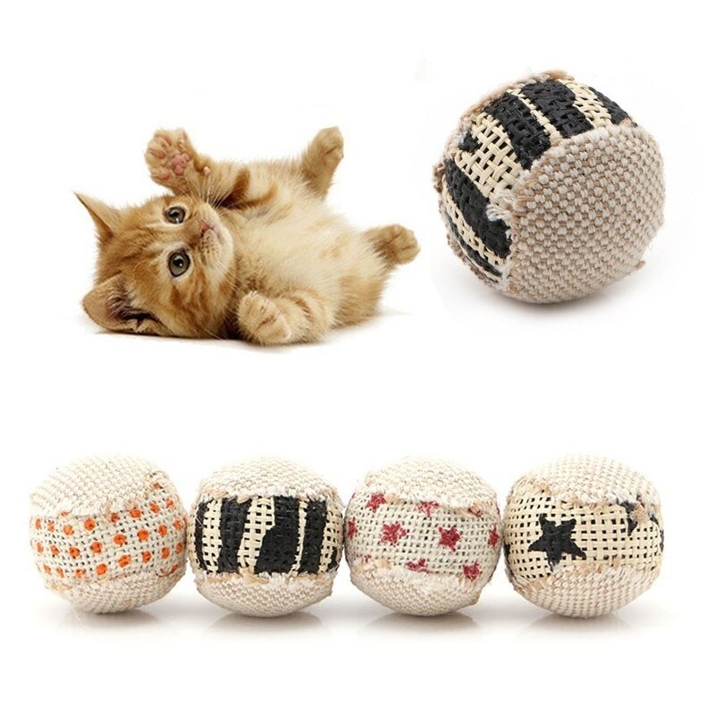 Lot-de-jolies-balles-pour-chats-Balle-naturelle-pour-chat-Balles-originales-pour-chat