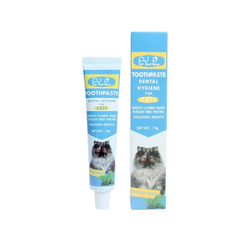 Soins-dentaire-pour-chat-Dentifrice-aromatise-pour-chat-Dentifrice-mauvaise-haleine-pour-chats