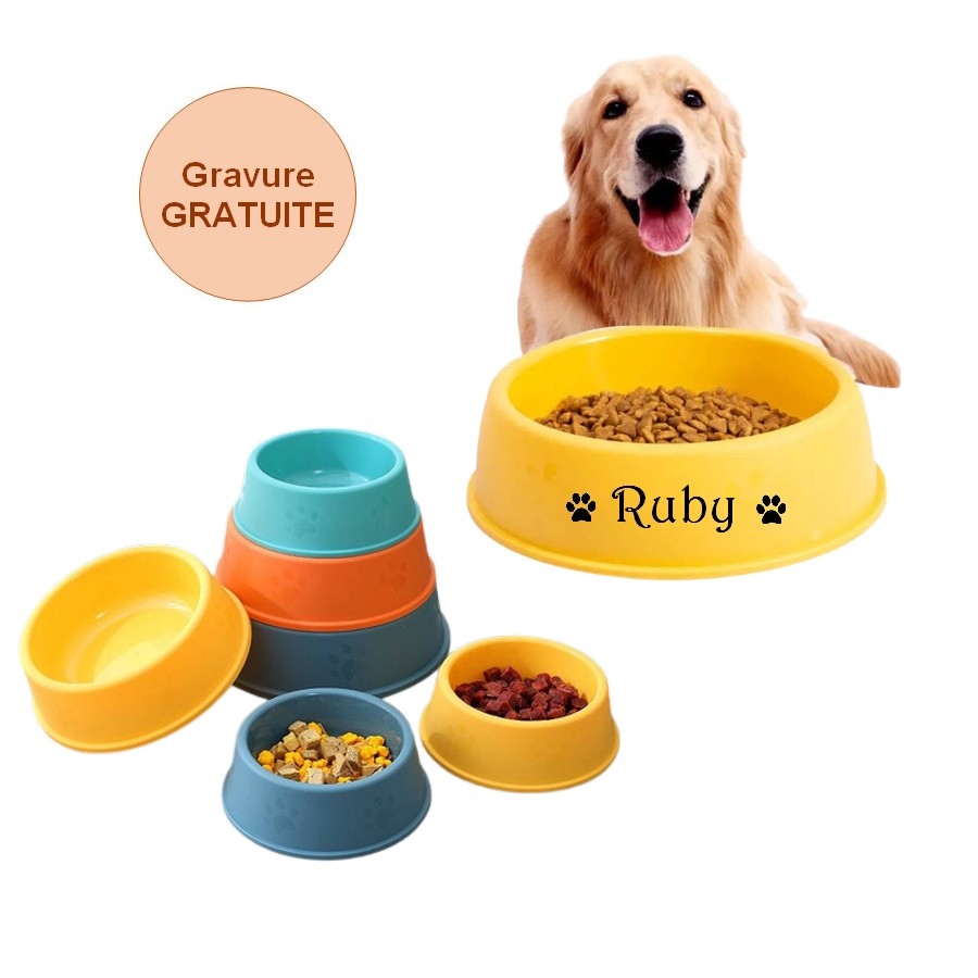 Grande-gamelle-personnalisee-pour-chien-Bol-alimentation-gravee-chat-Gamelle-personnalisee-nom-pour-animaux