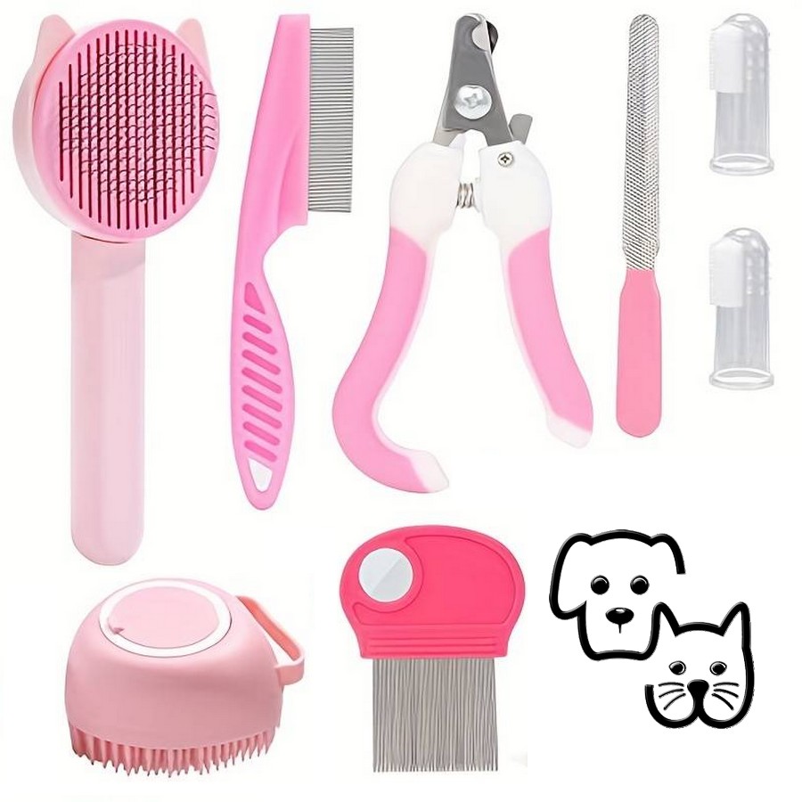 Kit d'entretien (kit de toilettage, kit de nettoyage) 4 pièces