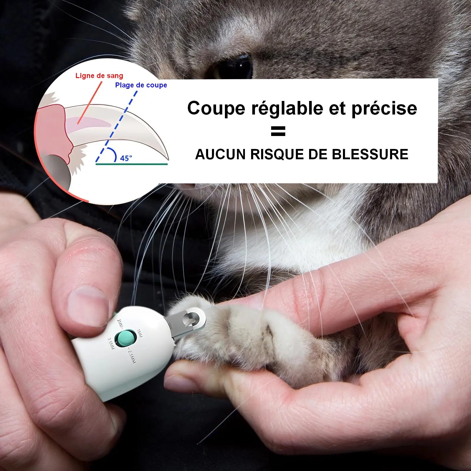 Coupe-griffe-reglable-pour-chat-Coupe-griffes-securise-pour-chien-Coupe-ongles-professionnel-pas-cher-pour-animaux