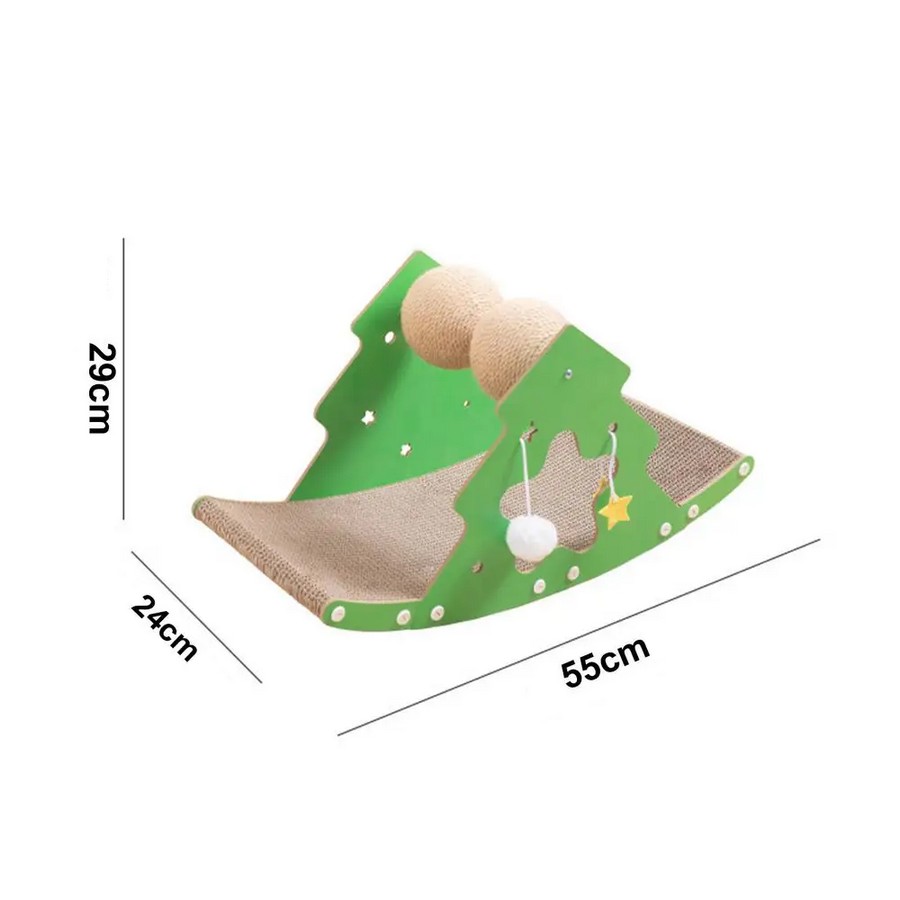 Griffoir-couchage-noel-pour-chat-Planche-a-griffer-avec-balle-noel-pour-chat-Cadeau-sapin-noel-pour-chats