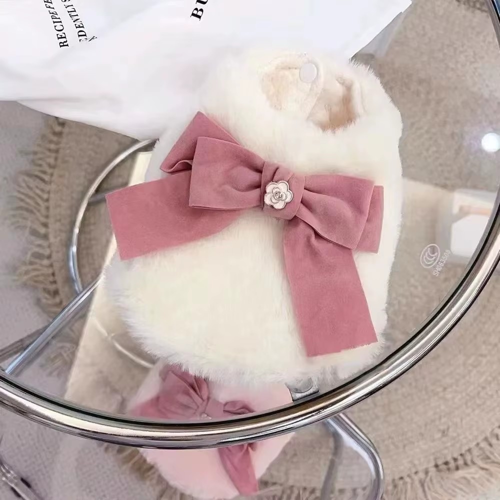 Manteau-mariage-pour-petit-chien-Manteau-fourrure-luxueux-pour-chat-Veste-avec-noeud-enfilage-facile-pour-animaux