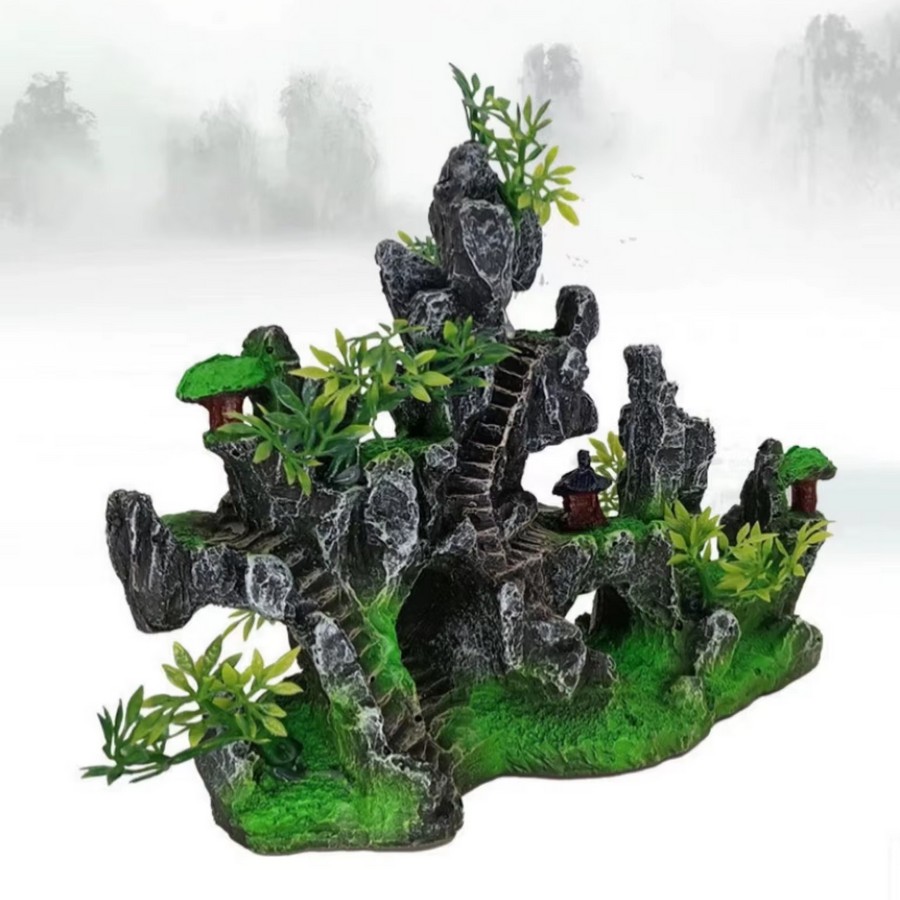 Montagnes-pour-aquarium-Décoration-montagneuse-pour-aquarium-Montagne-en-resine-pour-aquarium