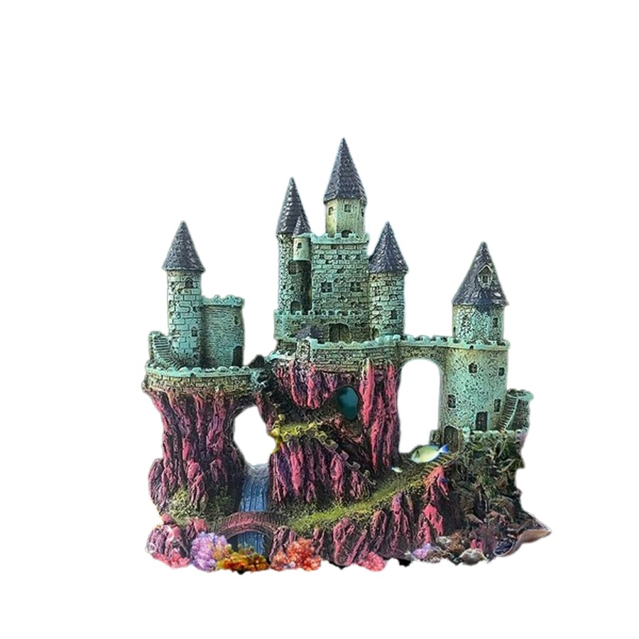 Grand château coloré