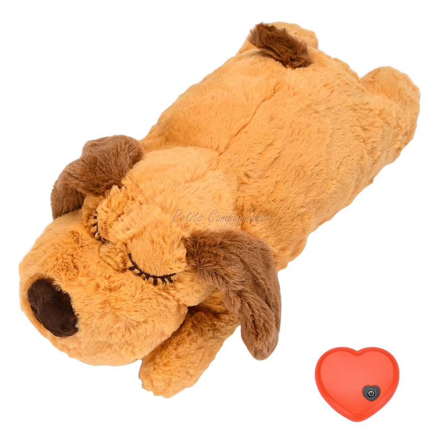 Grande-peluche-avec-coeur-battant-pour-chiens-Jouet-chien-battement-de-coeur-Chien-en-peluche-anti-stress
